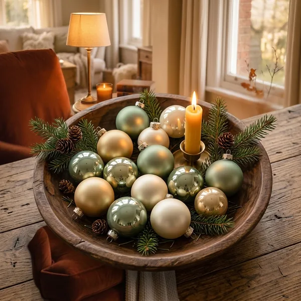 Christbaumkugeln aus Glas, 12 Stück, 8 cm